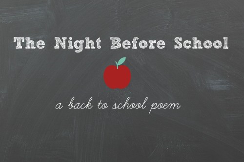 nightbeforeschool